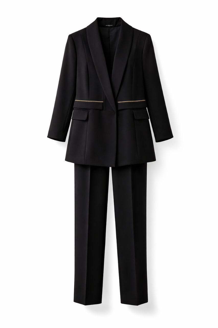 قاط بنطرون جارلس وستره طول ٨٠ سانتيم